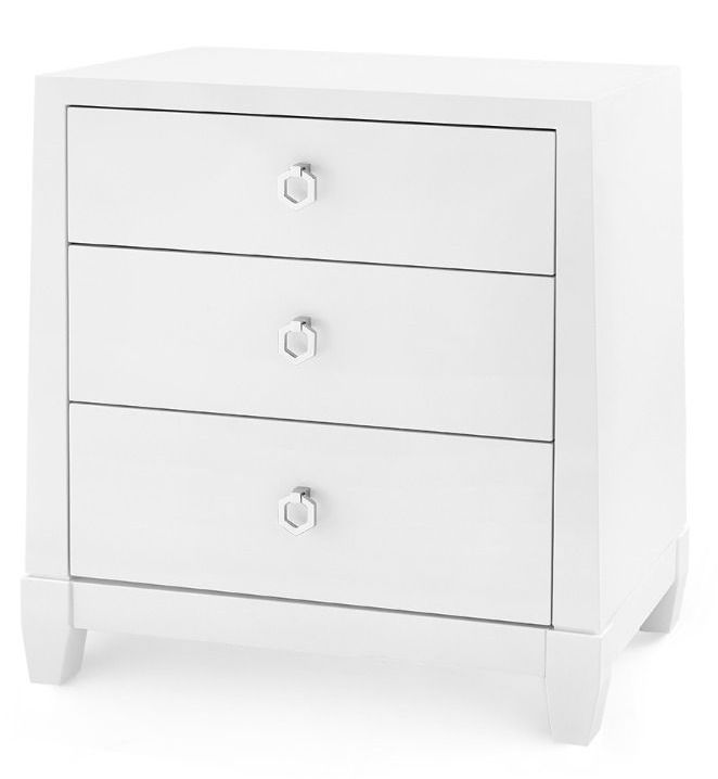 Mikaela 3 Drawer Nightstand